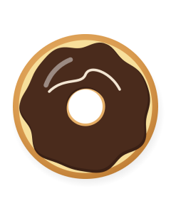 Donut: Boston Cream